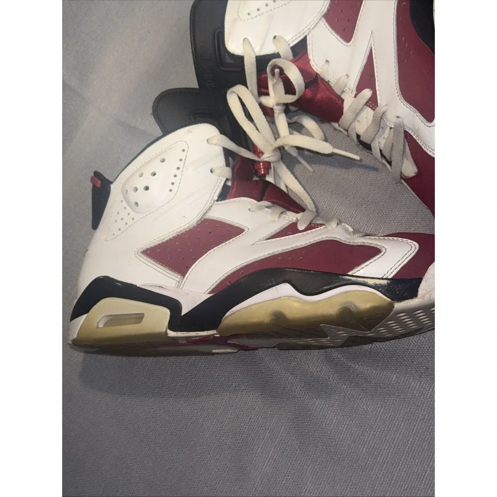 Nike Air‎ Jordan 6 Retro Men's Size 9 Carmine 2021 CT8529-106